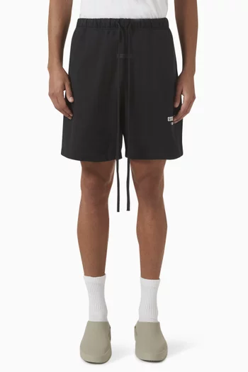 Soccer Shorts in Cotton-fleece