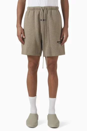 Soccer Shorts in Cotton-fleece