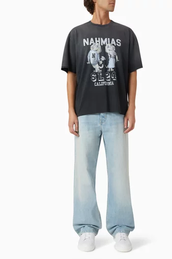 Mascot Boxy T-shirt in Cotton