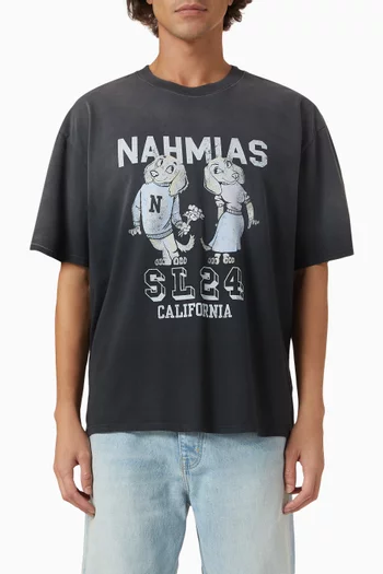 Mascot Boxy T-shirt in Cotton