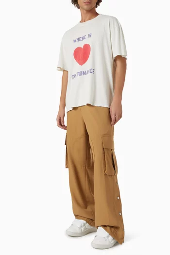 Romance Boxy T-shirt in Cotton