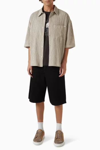 Baggy Carpenter Shorts in Denim