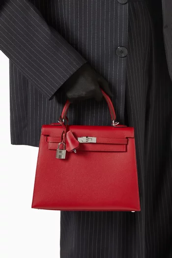Kelly 25 Sellier in Madame Veau Leather