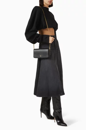 Mila Crossbody Bag in Leather