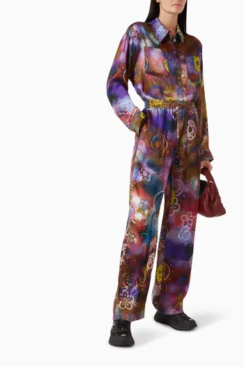 بنطال حرير كينزو × فوتورا 2000