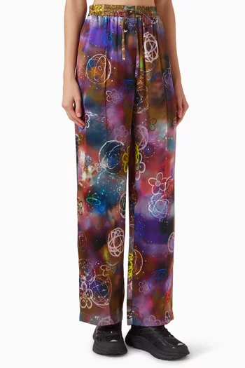 بنطال حرير كينزو × فوتورا 2000