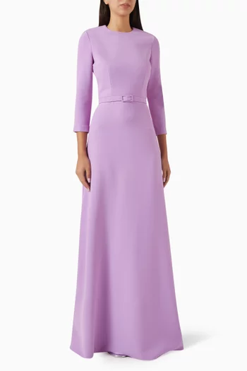 Aspen Gown in Crepe