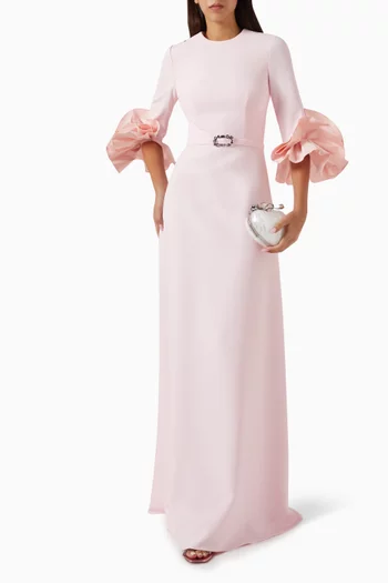 Belen Gown in Crepe
