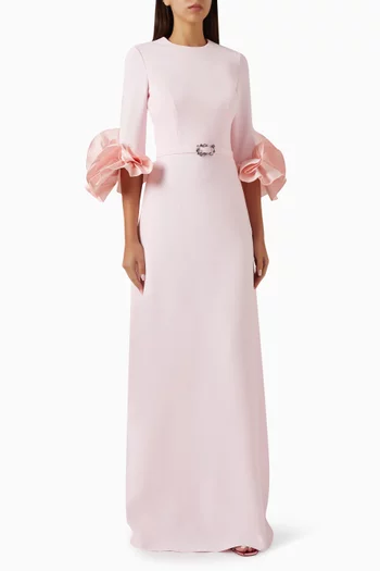 Belen Gown in Crepe