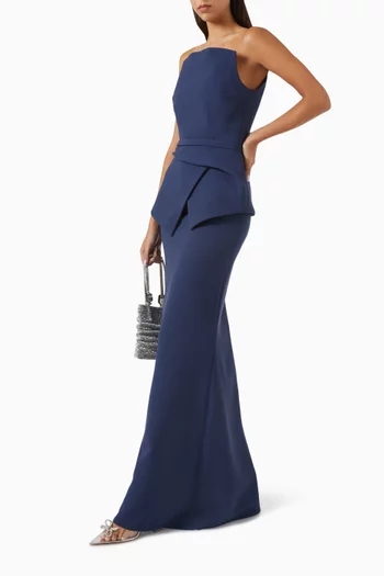 Kendra Gown in Crepe