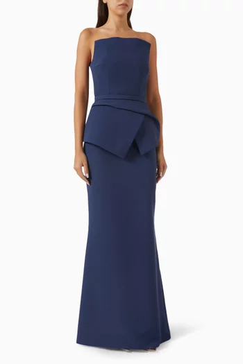 Kendra Gown in Crepe