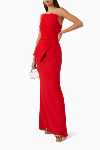Kendra Gown in Crepe