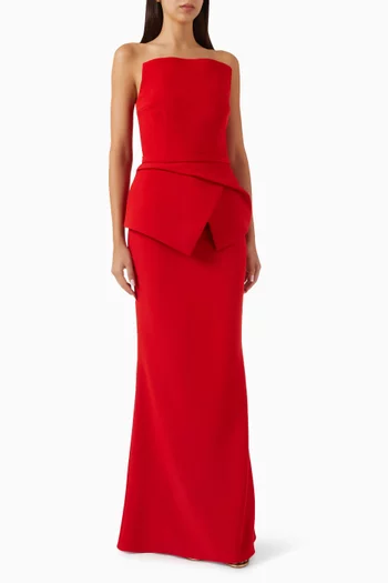 Kendra Gown in Crepe