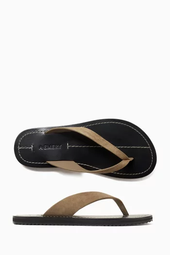 Flora Sandals in Suede