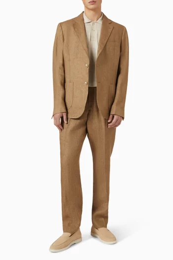 تي شيرت بولو فيدال كتان