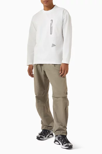 Hybrid Warm Pocket T‑shirt