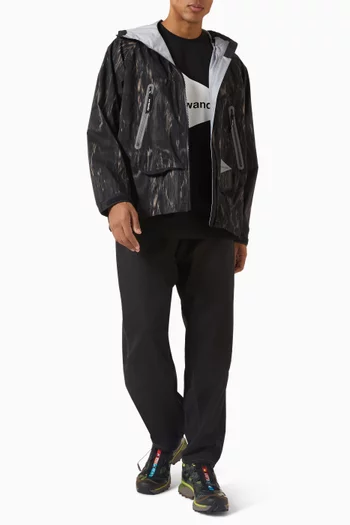 تي شيرت 85 بشعار الماركة مزيج قطن