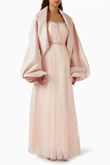 Miss Waad Jacket & Dress Set