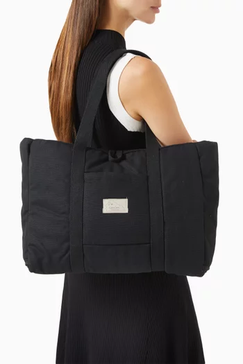 Fold-Out Changing Bag in Organic Cotton