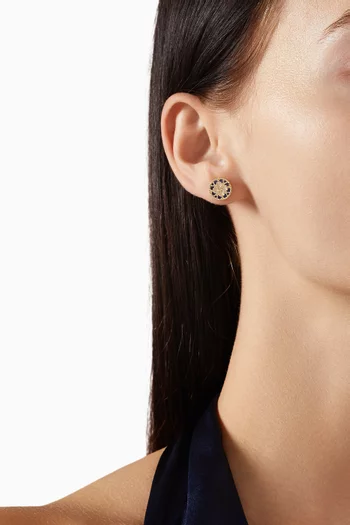 Amelia Istanbul Stud Earrings in 18kt Yellow Gold