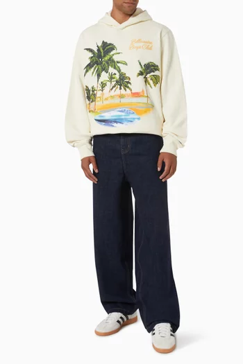 Resort Popover Hoodie in Cotton