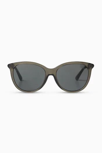 D-Frame Sunglasses in Acetate