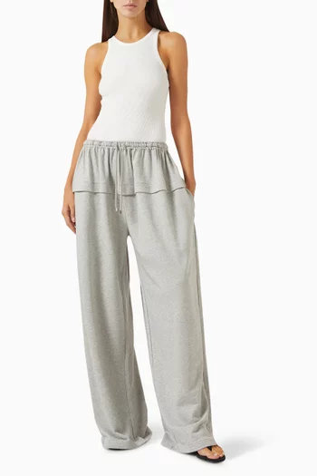 Halterneck Bodysuit in Jersey