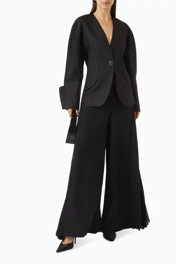 Puff-sleeve Jacket