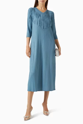 Gabby Fringed Midi Dress