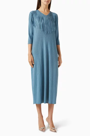 Gabby Fringed Midi Dress