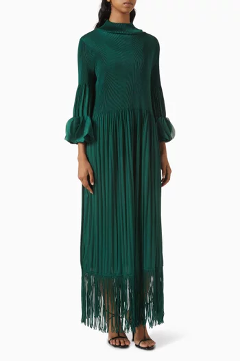 Ariane Fringed Maxi Dress