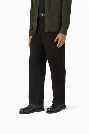 Buff Loafers in Calf Leather