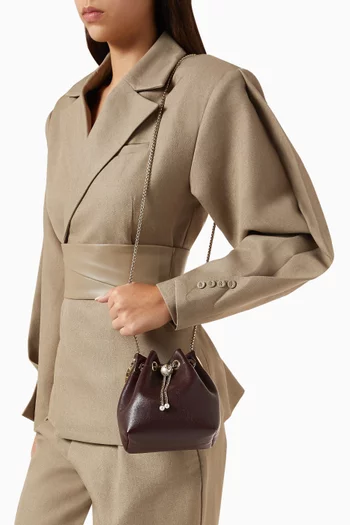 Bon Bon Bucket Bag in Leather