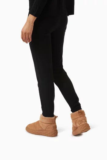 حذاء بوت زان بنعل سميك شمواه