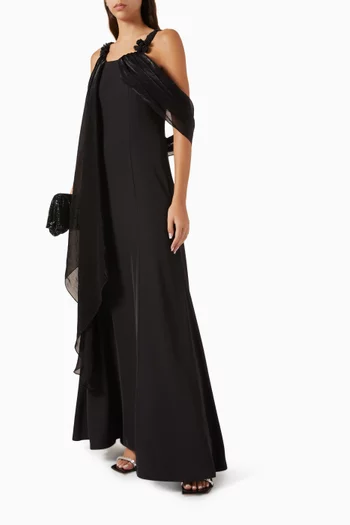 Draped Gown