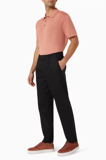 Polo Shirt in Pima Cotton Knit