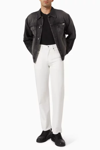 بنطال جينز بقصة ساق مستقيمة من التسعينيات دينم