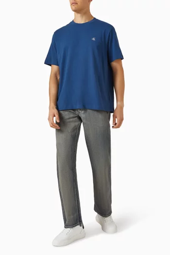 Embroidered T-shirt in Cotton