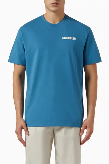 Logo Graphic T-shirt in Cotton