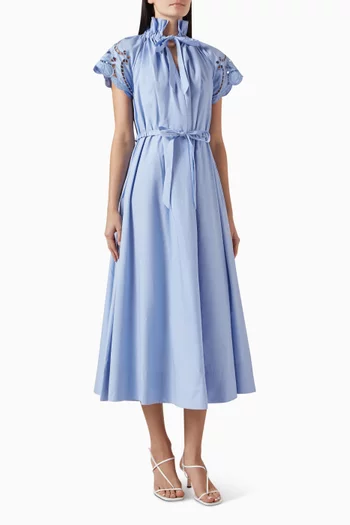 Amaretti Reversible Dress in Cotton