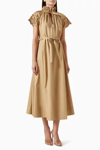 Amaretti Reversible Dress in Cotton