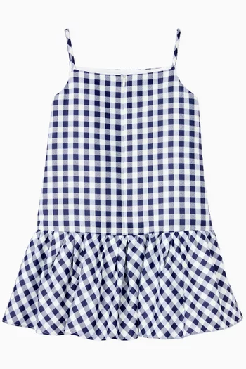 Gingham Dress in Taffeta