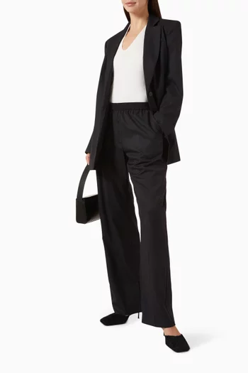 Tailored Active Pants in Wool Blend