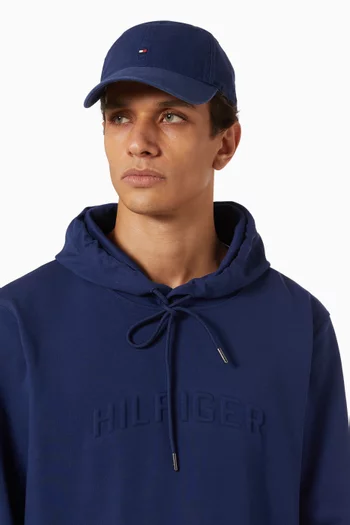 Hilfiger Flag Baseball Cap in Cotton