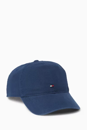 Hilfiger Flag Baseball Cap in Cotton