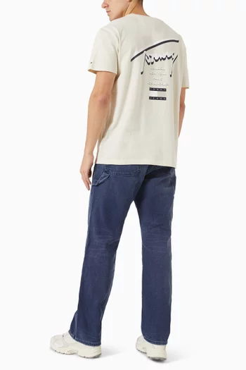 Graphic Logo T-shirt in Cotton