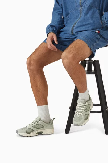 Archive Sneakers in Mesh & Suede