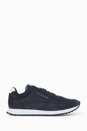 Cleat Sneakers in Leather