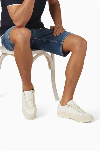 Logo Basketball Sneakers in Nappa