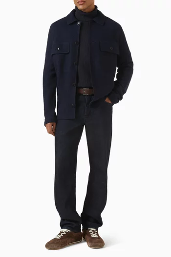 كارديغان بتصميم ملابس عمال صوف